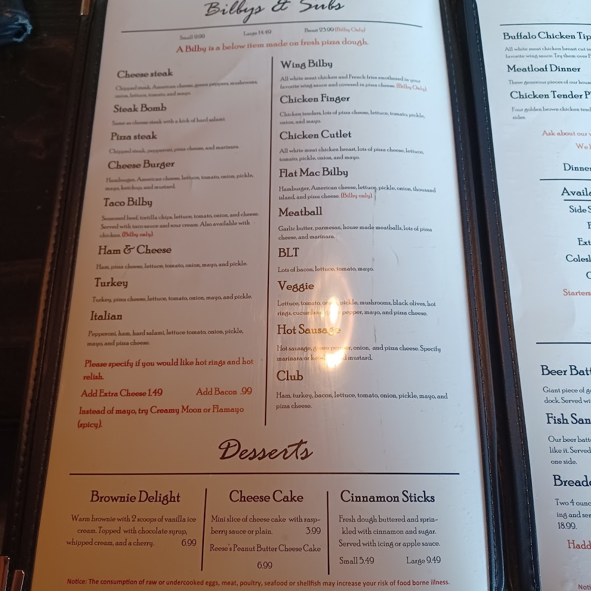 Menu Joey's-7